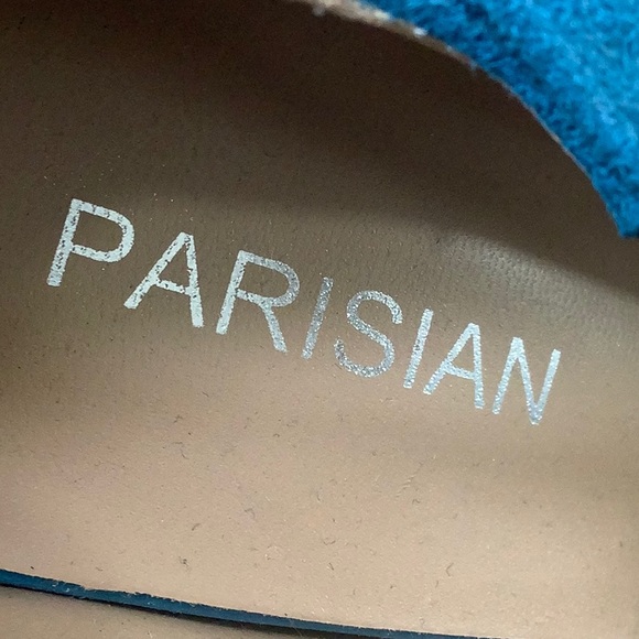 Paris Fashion Week Model Stilettos Eileen chunky platform T strap size 37 EUC - Picture 5 of 16